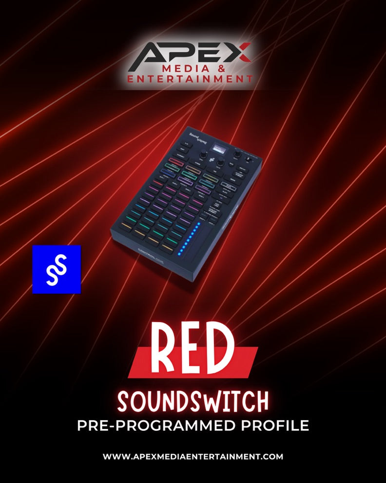 Red Version - SoundSwitch Pre-programmed Profile